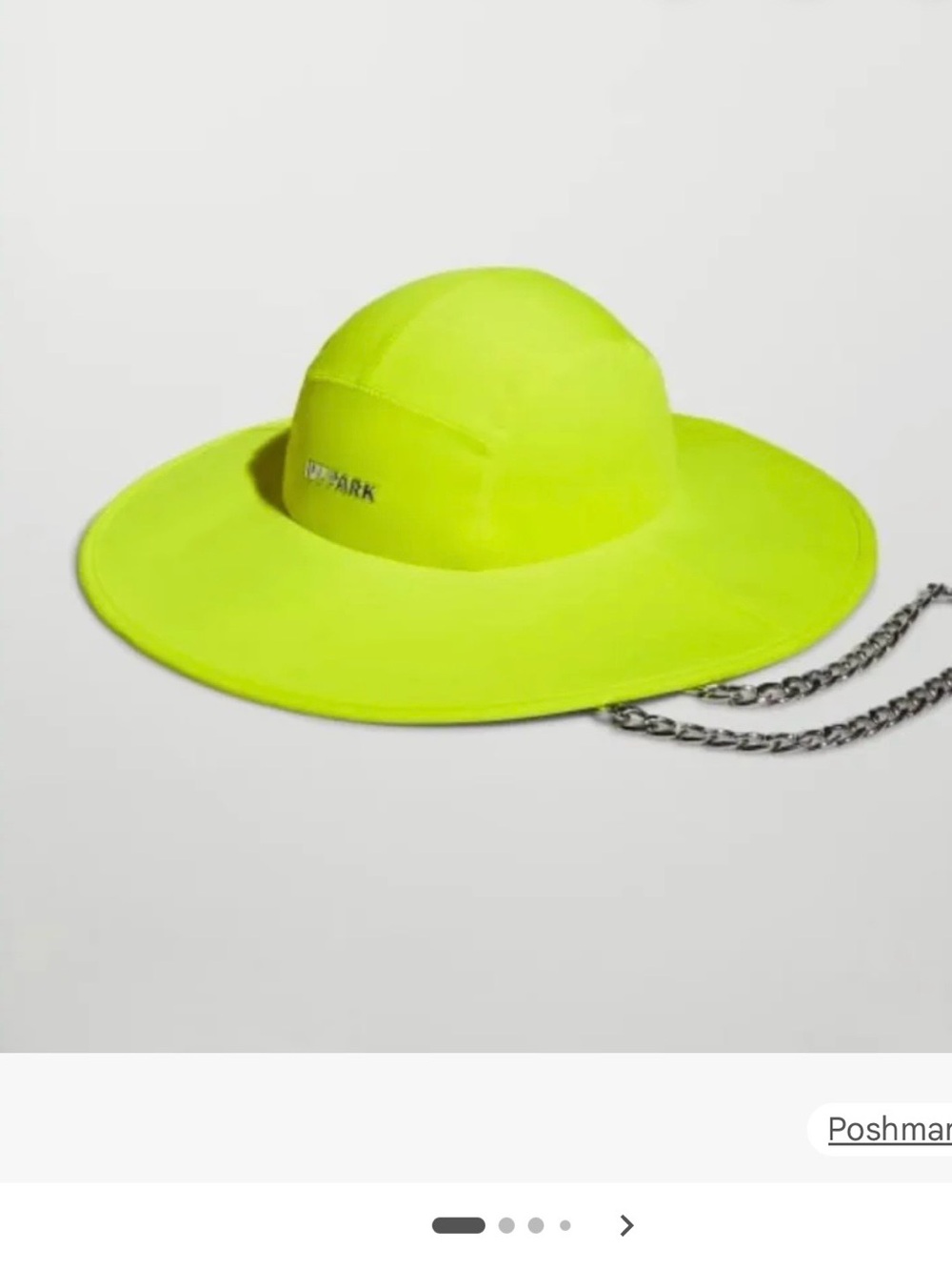 IVY PARK x Adidas Neon Yellow Wide Brim Hat - Picture 2 of 10